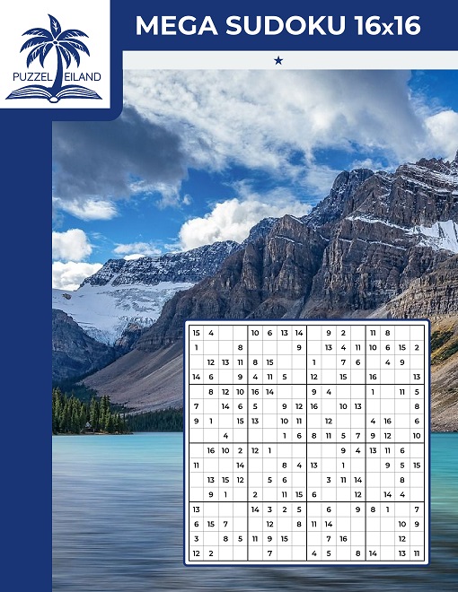 Mega Sudoku 1* 16x16 Sudoku - Editie 1