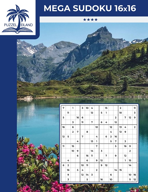 Mega Sudoku 4* 16x16 Sudoku - Editie 1