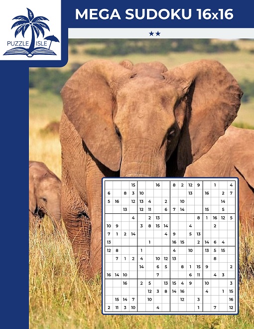 Mega Sudoku 2* 16x16 Sudoku - Editie 1