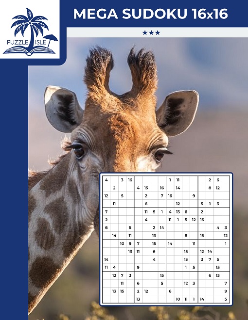 Mega Sudoku 3* 16x16 Sudoku - Editie 2