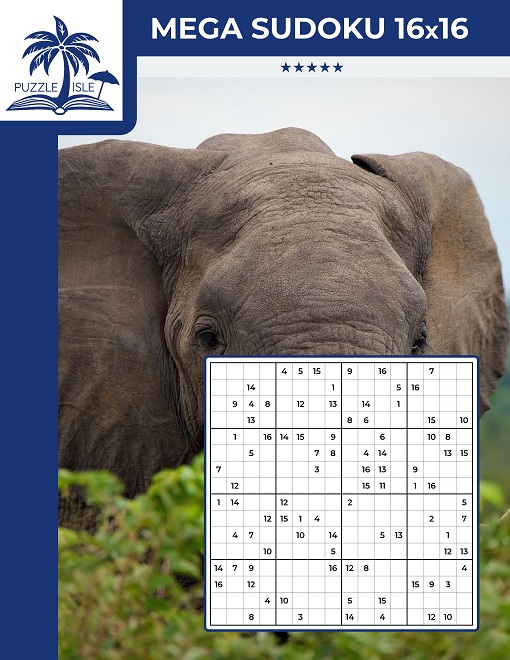 Mega Sudoku 5* 16x16 Sudoku - Editie 1
